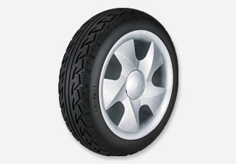 W271 9 Inch FR/RR Handtruck Wheel (228x70)